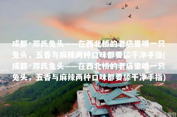 成都·邓氏兔头——在西北桥的老店里啃一只兔头，五香与麻辣两种口味都要舔干净手指(成都·邓氏兔头——在西北桥的老店里啃一只兔头，五香与麻辣两种口味都要舔干净手指)