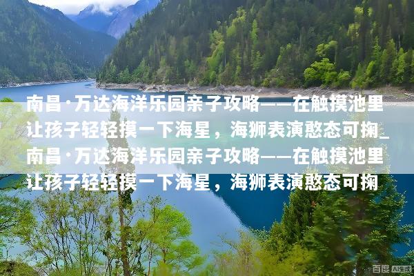南昌·万达海洋乐园亲子攻略——在触摸池里让孩子轻轻摸一下海星，海狮表演憨态可掬_南昌·万达海洋乐园亲子攻略——在触摸池里让孩子轻轻摸一下海星，海狮表演憨态可掬